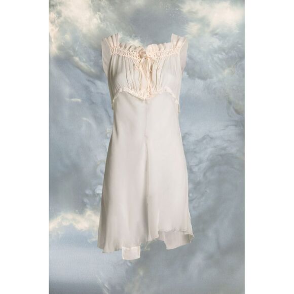 Maison Margiela Pink Fibres Short Women's Dress